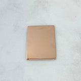 Custom Made to Order Smooth Plate Polished 6gr / Rose Gold *
