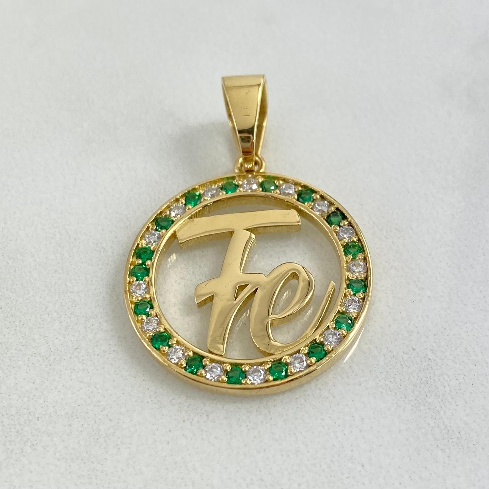 Custom Made to Order Pendant Personalized Hoop Earring 6.5gr / Yellow Gold *