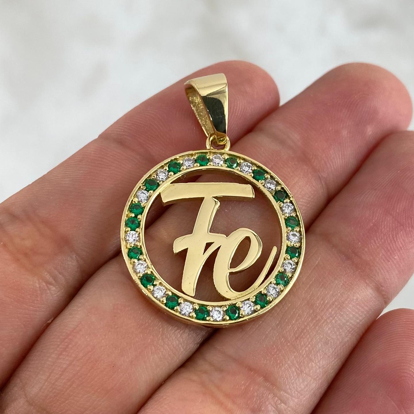 Custom Made to Order Pendant Personalized Hoop Earring 6.5gr / Yellow Gold *