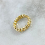 Custom Made to Order Solid Cuban Ring 8gr / Yellow Gold