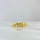 Custom Made to Order Solid Cuban Ring 8gr / Yellow Gold