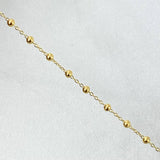 Bracelet Miraculous Virgin Denarius 2.15gr / 7 1/4 in / 18K Gold