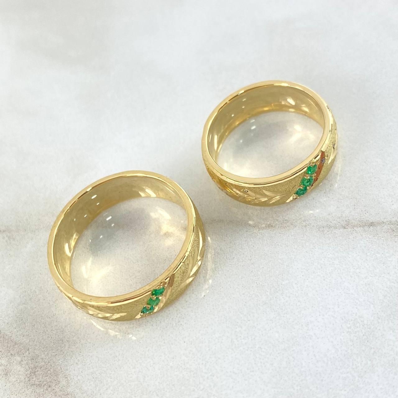 Argollas Anillos Matrimonio por Fabricacion Bajo Pedido 10gr Oro Amarillo
