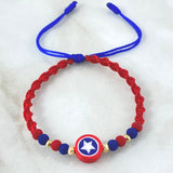 Blue Superhero Star Bracelet 4 Units 18K Gold (A.C)