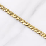 Cadena Cubana Monaco 22.7gr / 27 1/2 in / Oro Amarillo +4 18K !