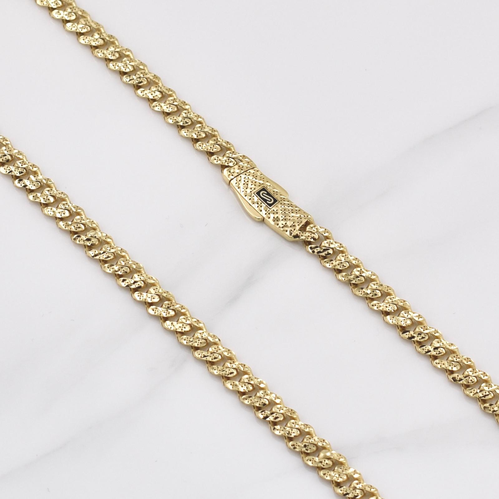 Cuban Links Monaco 23.75gr / 23.5in / 18K Gold +4 !