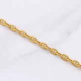 Cadena Marinera 11.4gr / 23 1/2 in / Oro Amarillo +3 18K !