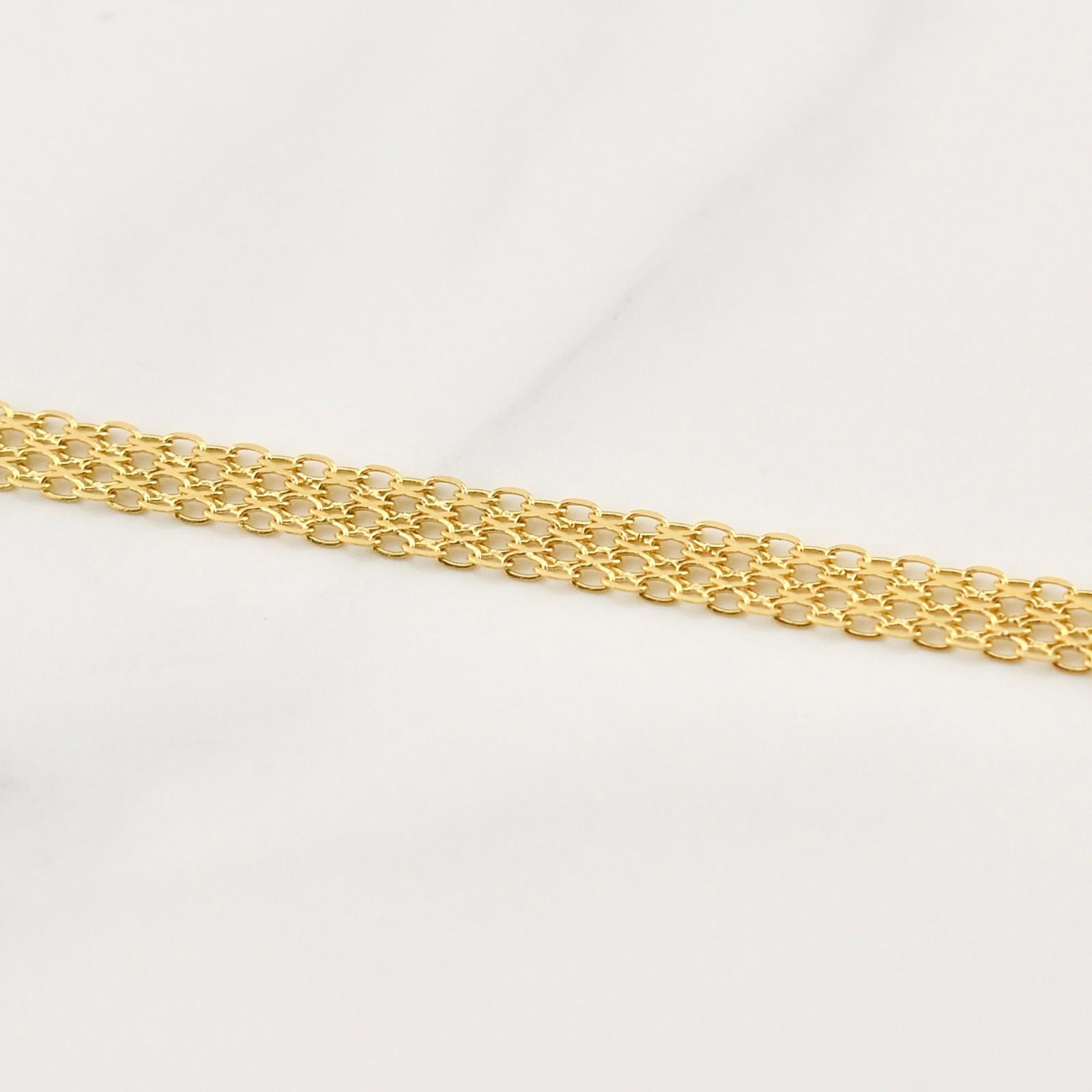 Cadena China 8.1gr / 23 3/4 in / Oro Amarillo +1 18K !