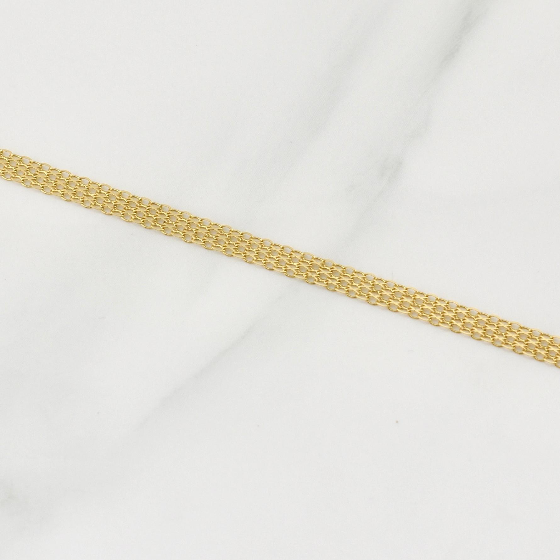 Bismark Chain 5.65gr / 23 3/4 in / 18K Gold +1!