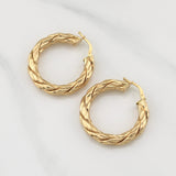 Candongas Tati 3.95gr / 1 1/4 in / Oro Amarillo +4 18K