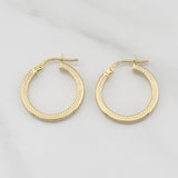 Candongas Lala 1.5gr / 3/4 in / Oro Amarillo +4 18K !