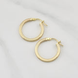Candongas Lala 1.5gr / 3/4 in / Oro Amarillo +4 18K !