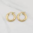 Candongas Mary 2.4gr / 1 in / Oro Amarillo +4 18K !