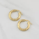 Candongas Mary 2.5gr / 1 in / Oro Amarillo +4 18K !
