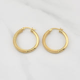 Candongas Ela 2.1gr / 1 in / Oro Amarillo +4 18K