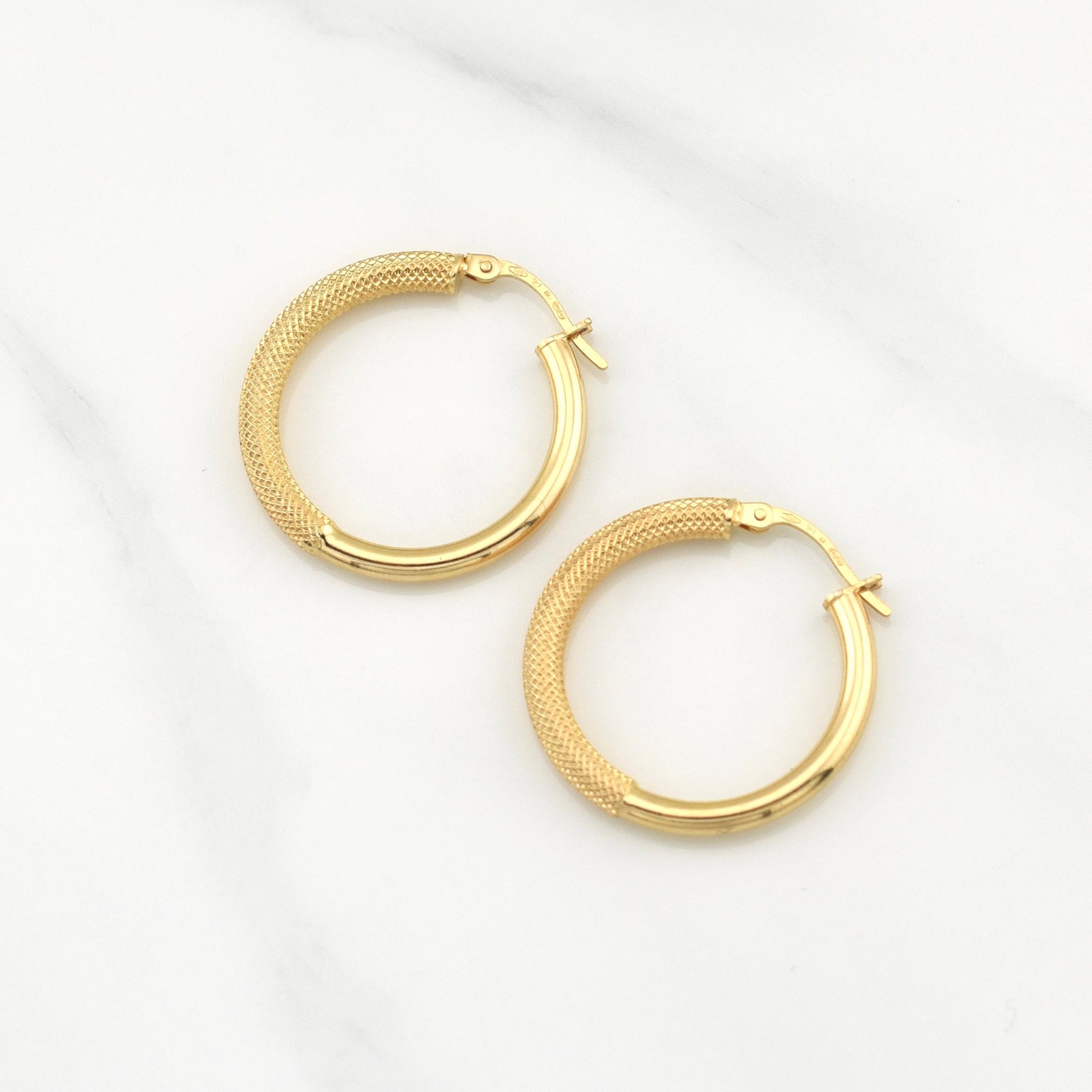 Candongas Ela 2.1gr / 1 in / Oro Amarillo +4 18K