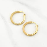 Candongas Ela 2.1gr / 1 in / Oro Amarillo +4 18K