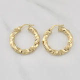 Cleo Hoop Earrings 4gr / 1 1/4 in / Yellow Gold +4 18K !