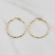 Cora Hoop Earrings 1.4gr / 1 1/2 in / Yellow Gold +4 18K !