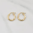 Candongas Esme 1gr / 3/4 in / Oro Amarillo +4 18K !