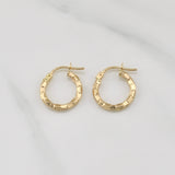 Candongas Esme 1gr / 3/4 in / Oro Amarillo +4 18K !