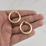 Candongas Jass 3.3gr / 1 1/4 in / Oro Amarillo +4 18K !