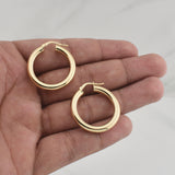 Candongas Jass 3.35gr / 1 1/4 in / Oro Amarillo +4 18K !