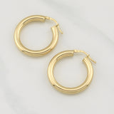 Candongas Jass 3.35gr / 1 1/4 in / Oro Amarillo +4 18K