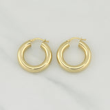 Candongas Jassy 3.3gr / 1 in / Oro Amarillo +4 18K !