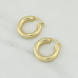 Candongas Jassy 3.3gr / 1 in / Oro Amarillo +4 18K !