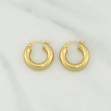 Candongas Jassy 2gr / 3/4 in / Oro Amarillo +4 18K !