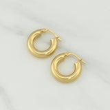 Candongas Jassy 2gr / 3/4 in / Oro Amarillo +4 18K !