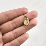 Dije Virgen Del Carmen 0.8gr / 1 in / Oro Amarillo +4 18K ©