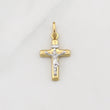 Dije Cruz Cristo 1.15gr / 1 in / Oro Amarillo +4 18K !