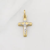 Dije Cruz Cristo 1.15gr / 1 in / Oro Amarillo +4 18K !