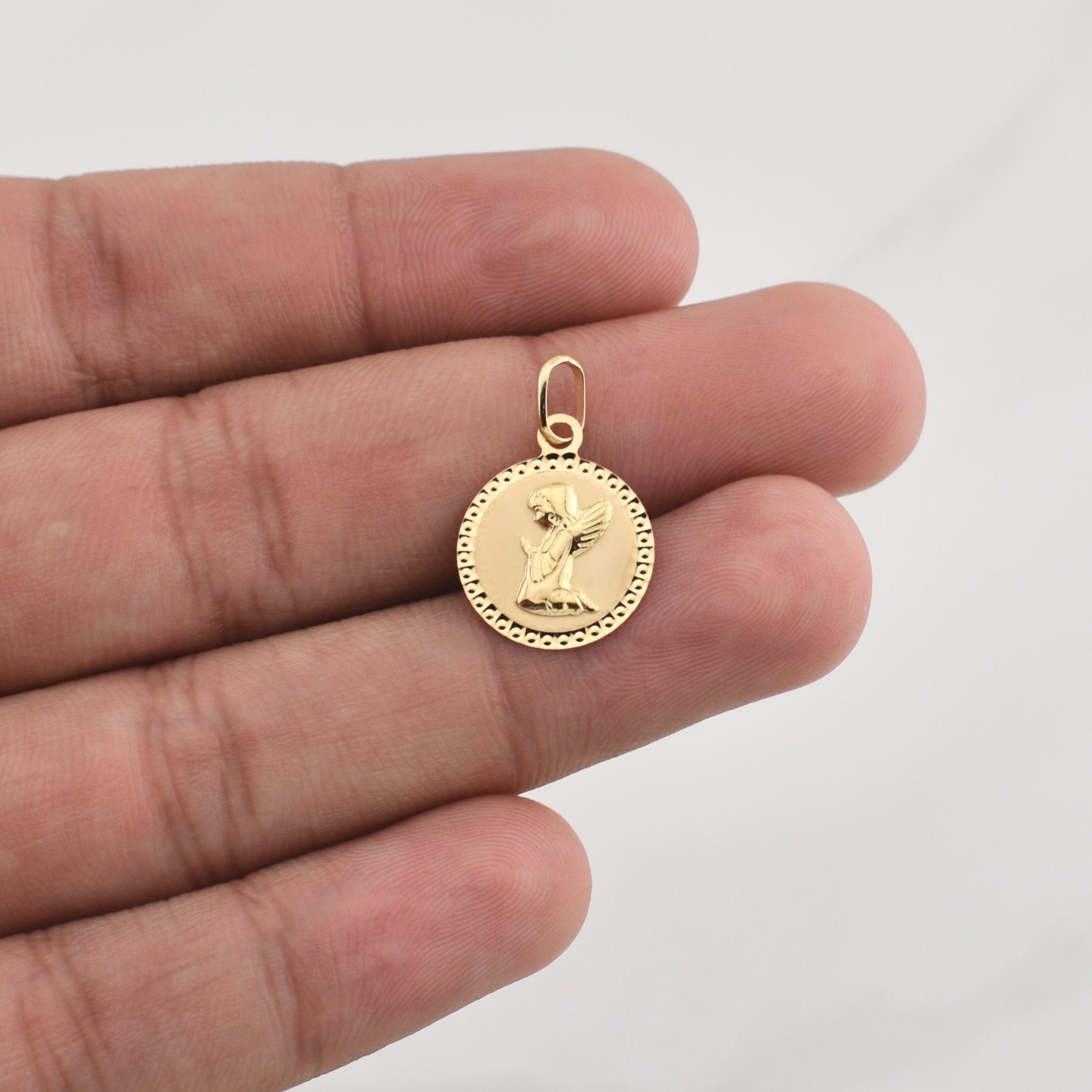 Dije Angel 1gr / 3/4 in / Oro Amarillo +4 18K !