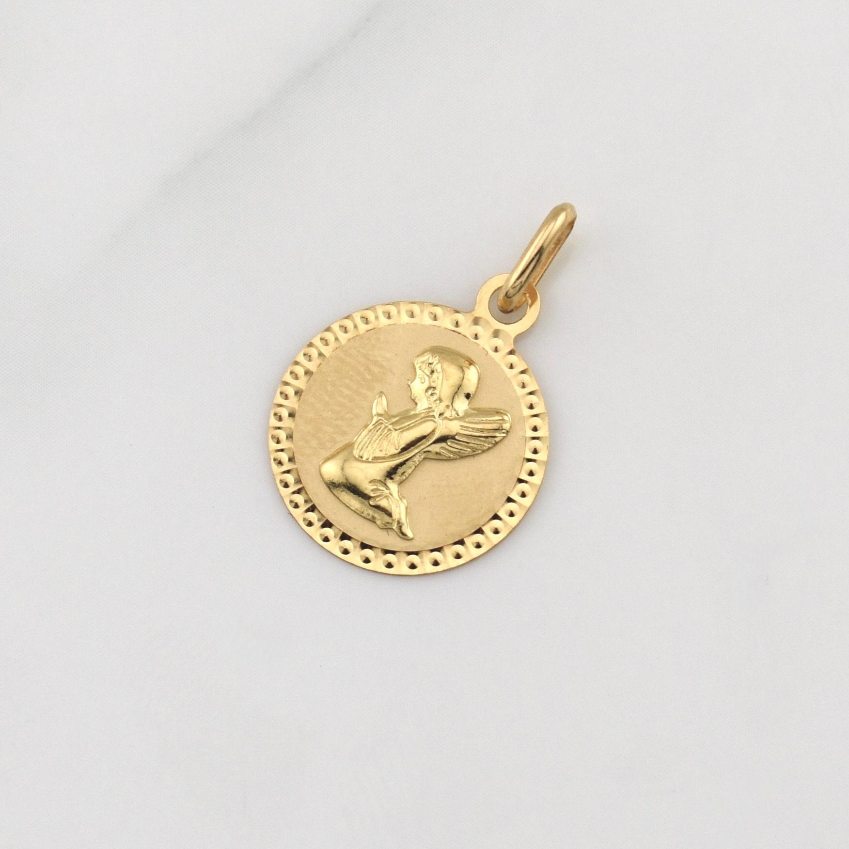 Dije Angel 1.05gr / 1 in / Oro Amarillo +4 18K