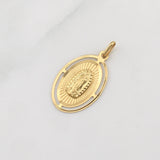 Dije Virgen Guadalupe 1.55gr / 1 1/4 in / Oro Amarillo +4 18K ©