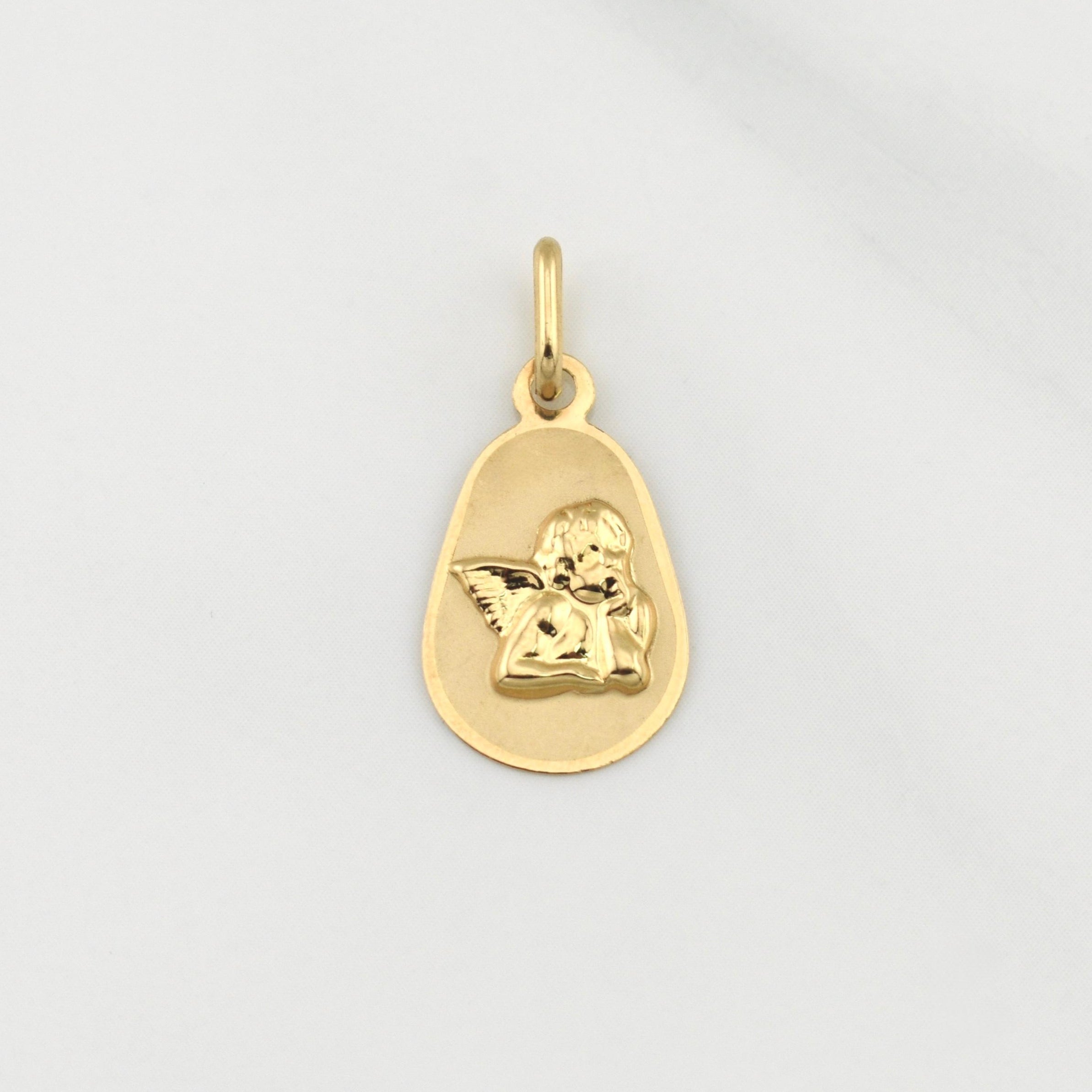 Dije Angel 0.65gr / 1 in / Oro Amarillo +4 18K