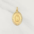 Dije Virgen Guadalupe 1.55gr / 1 1/4 in / Oro Amarillo +4 18K ©