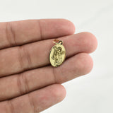 Dije San Miguel Arcangel 0.75gr / 1 in / Oro Amarillo +4 18K