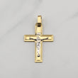 Dije Cruz Cristo 2.45gr / 1 3/4 in / Oro Amarillo +4 18K !