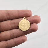 Dije San Benito 1.7gr / 1 1/4 in / Oro Amarillo +4 18K !