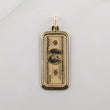 Dije 100 Dolares 2.4gr / 1 1/2 in / Oro Amarillo +4 18K !