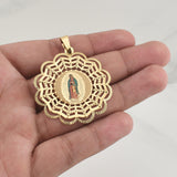 Dije Virgen De Guadalupe 6gr / 2 in / Oro Amarillo +4 18K !