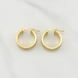 Candongas Victoria 2.7gr / 3/4 in / Oro Amarillo +4 18K