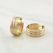 Candongas Irene 2.4gr / 3/4 in / Tres Oros +4 18K !