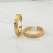 Hoop Earrings Victoria 2.5gr / 1 in / Yellow Gold +4 18K !