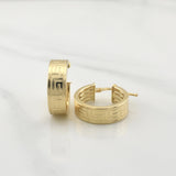 Candongas Victoria 2.7gr / 3/4 in / Oro Amarillo +4 18K