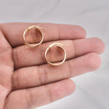 Candongas Irene 2.4gr / 3/4 in / Tres Oros +4 18K !